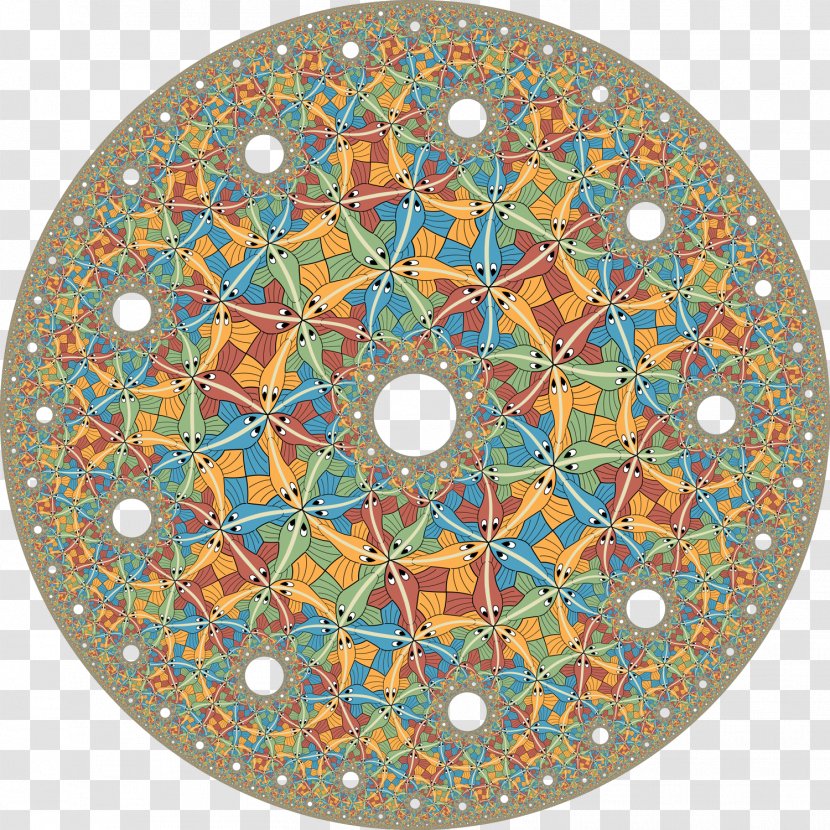 Symmetry Circle Point M. C. Escher Pattern Transparent PNG
