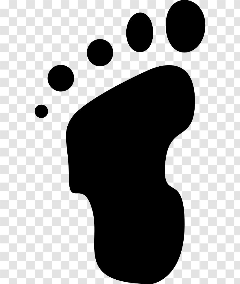 Clip Art Image - Human - T Rex Footprint Template Transparent PNG