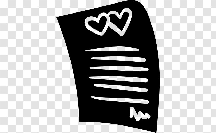 Love Letter Romance Sign - Heart Transparent PNG