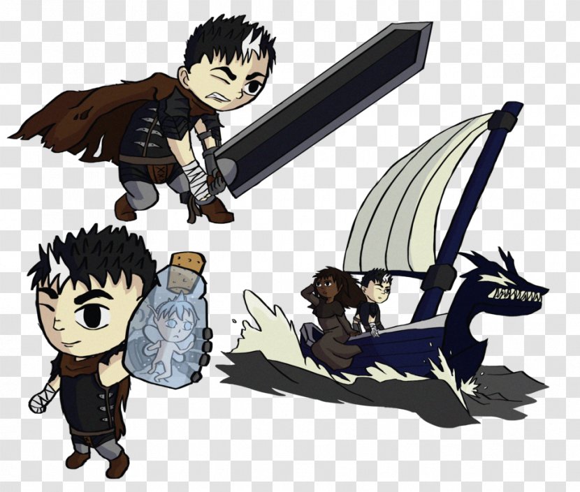 The Legend Of Zelda: Wind Waker Fan Art Crossover Berserk - Silhouette Transparent PNG