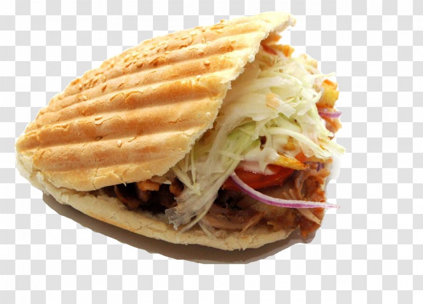 Doner Kebab Fast Food Turkish Cuisine Pita - Mediterranean Transparent PNG