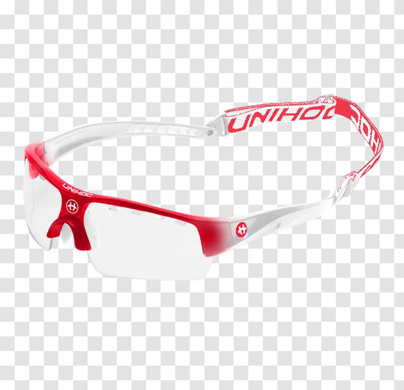 Goggles Glasses Floorball UNIHOC Fat Pipe - Eyewear Transparent PNG