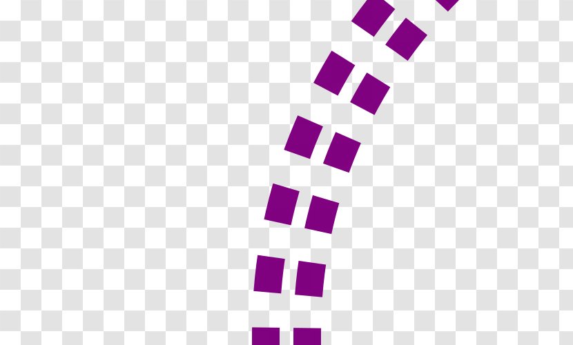 Brand Line Number Angle - Purple Transparent PNG