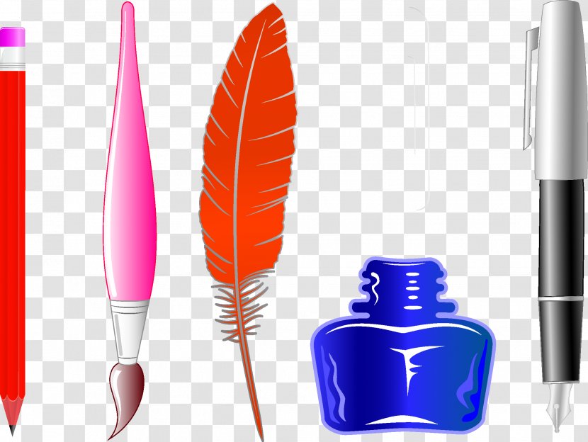 Pen Office Supplies Icon - Marker Transparent PNG