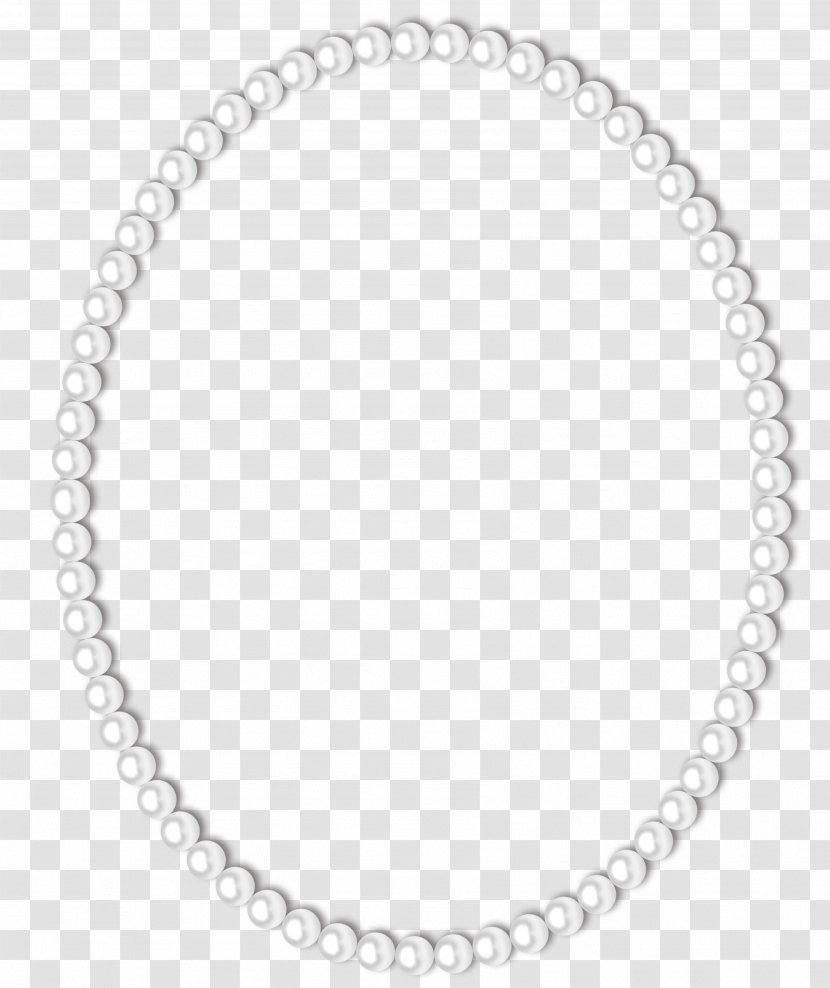 Pearl Jewellery Picture Frames Necklace Bracelet - Silver Transparent PNG