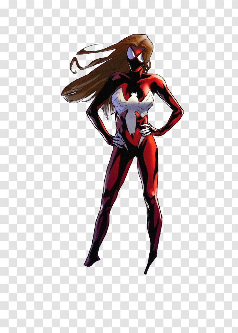 Spider-Woman (Jessica Drew) Ultimate Spider-Man Iron Man - Costume - Spider Woman Transparent PNG