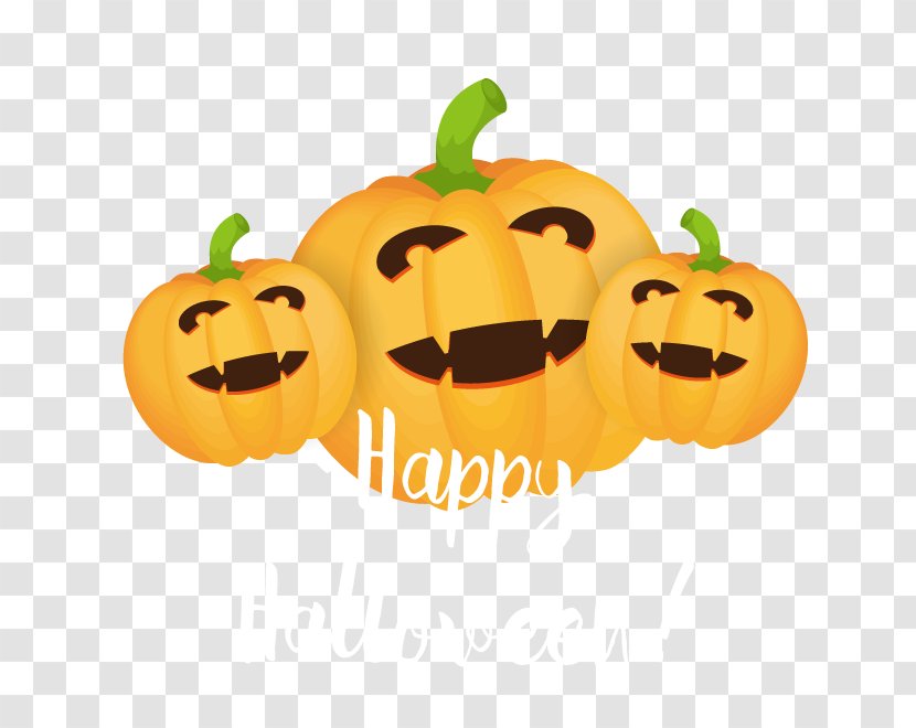 Calabaza Jack-o-lantern Halloween - Drawing - Vector Pumpkin Transparent PNG