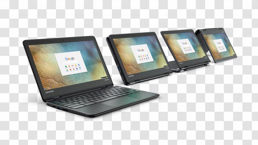 Netbook Laptop ThinkPad Yoga Intel Chromebook - Arm Architecture - Education Mode Transparent PNG