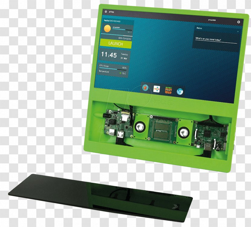 Laptop Raspberry Pi Pi-Top CEED Computer Cases & Housings - Pitop Ceed Ltd Transparent PNG