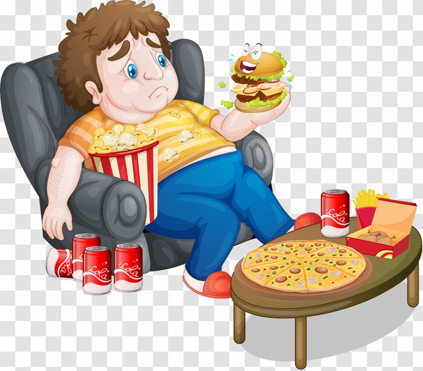 Childhood Obesity Overweight Health - Human Behavior - Eating Food Transparent PNG