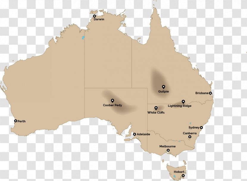 Australia Vector Graphics World Map Clip Art - Opal Mining Transparent PNG