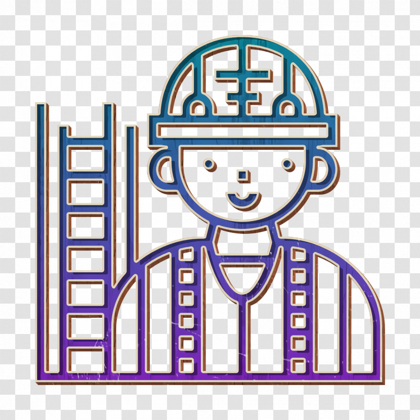 Professions And Jobs Icon Operator Icon Construction Worker Icon Transparent PNG