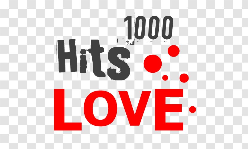 1000 HITS Love Logo Song - Beekeeping Streamer Transparent PNG