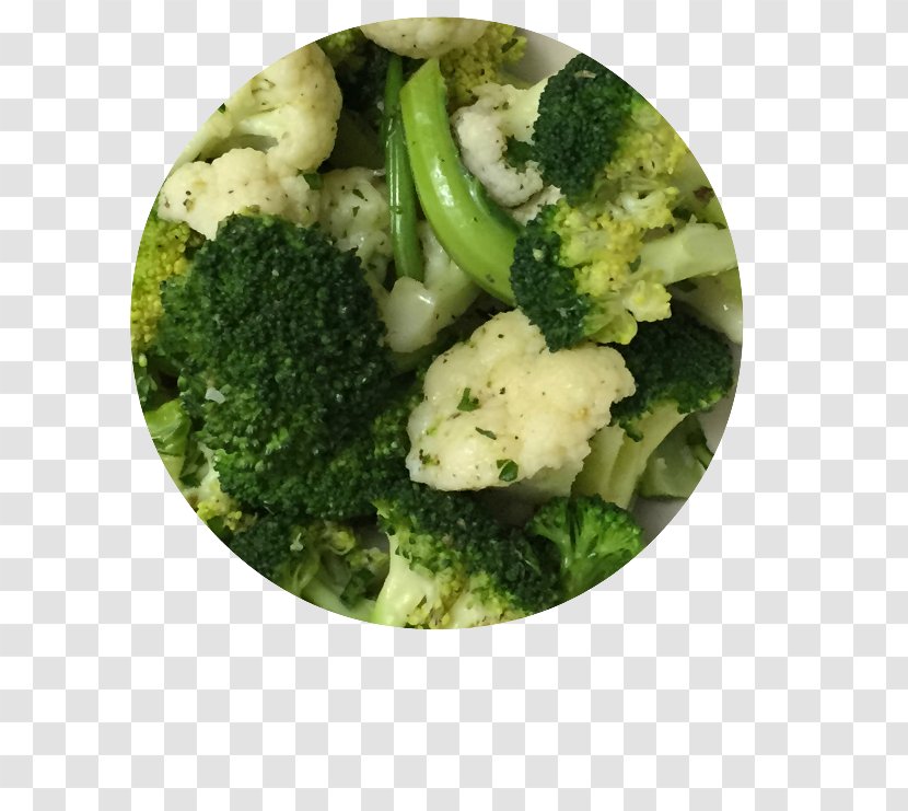 Broccoli Vegetarian Cuisine Cabbage Italian Cauliflower - Salad Transparent PNG