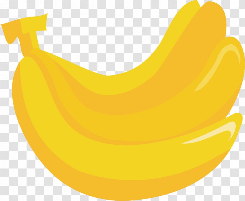 Banana Yellow Font Transparent PNG
