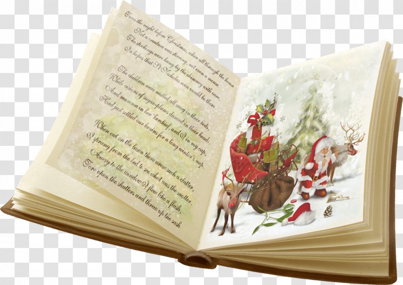 Book Christmas Picture Frames Clip Art Transparent PNG