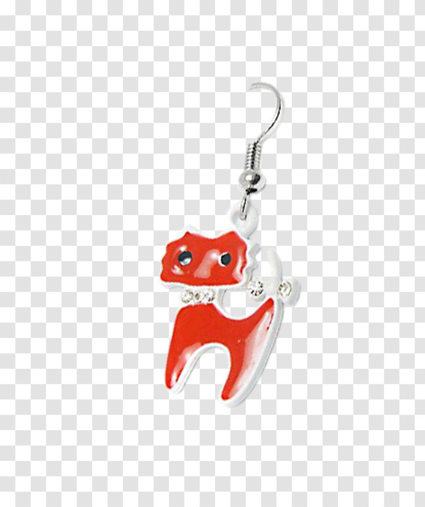 Cat Fashion Accessory Model - Jewellery - Fox Earrings Transparent PNG
