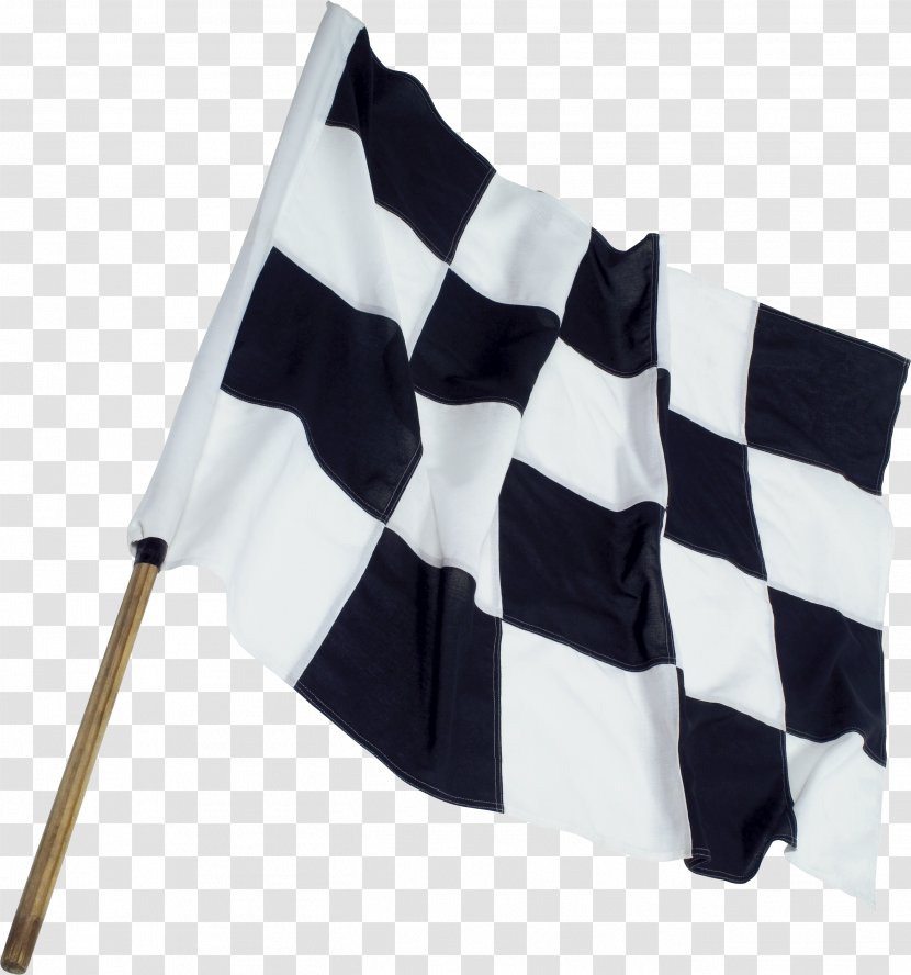 Auto Racing Checkered Flag - Material Transparent PNG
