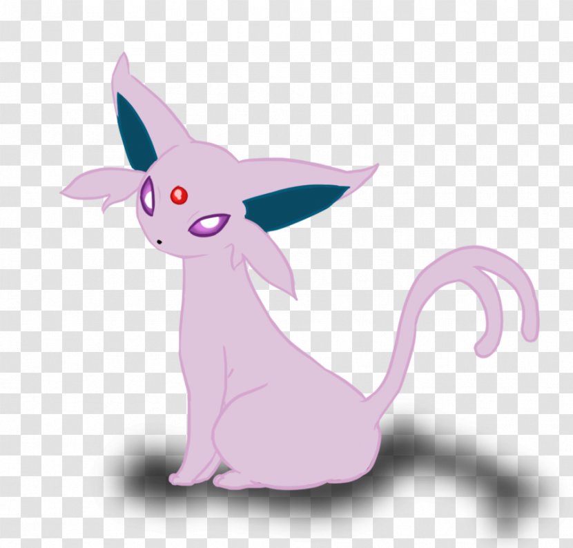 Pokémon Platinum Whiskers Espeon Generazione - Cat Like Mammal - Pokemon Transparent PNG