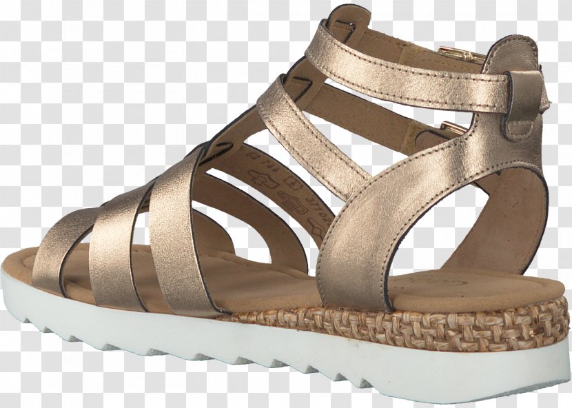 Sandal Gabor Shoes Gold Textile - Polish Currency Us Dollar Transparent PNG