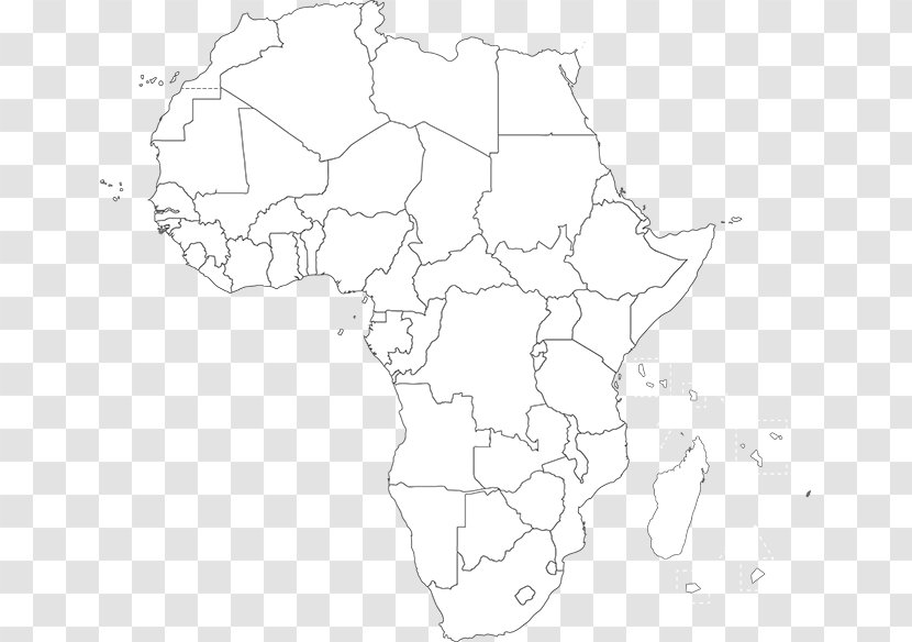 Africa Coloring Book Blank Map World - Mandala - Mohammed Sallah Transparent PNG