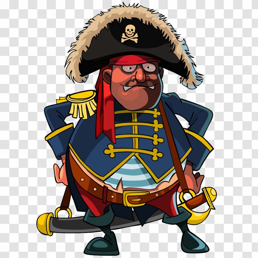 Cartoon Stock Photography Piracy Illustration - Fictional Character - Pirates Transparent PNG