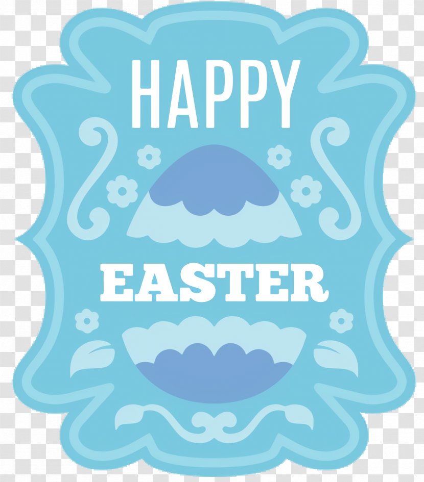 Easter Cartoon - Area - Cloud Label Transparent PNG