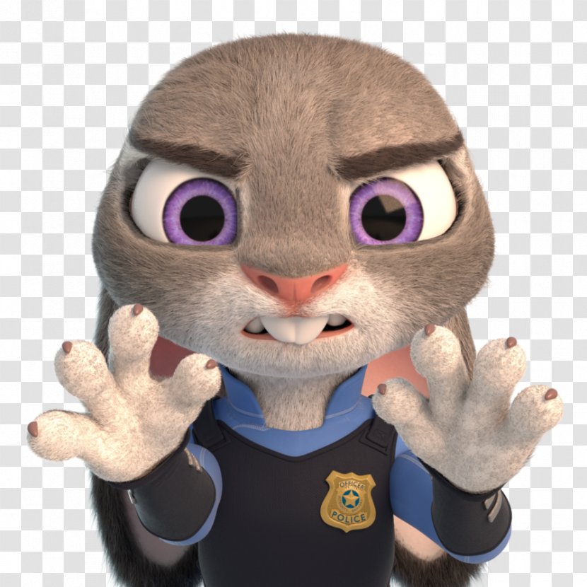 Lt. Judy Hopps Blender YouTube Eating - Digital Art - Youtube Transparent PNG