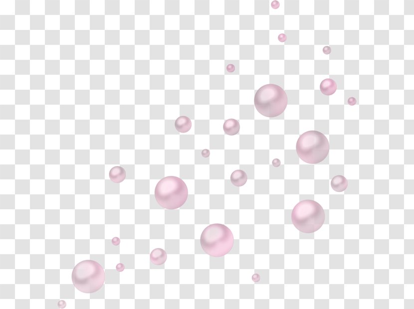 Bubble Light Drop Speech Balloon - Cartoon - Scattered Pearls Transparent PNG