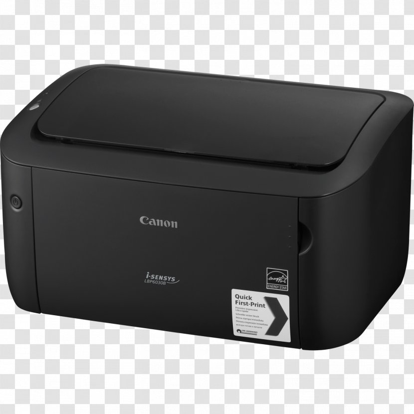 Laser Printing Printer Canon ImageCLASS LBP6030 - Dots Per Inch Transparent PNG