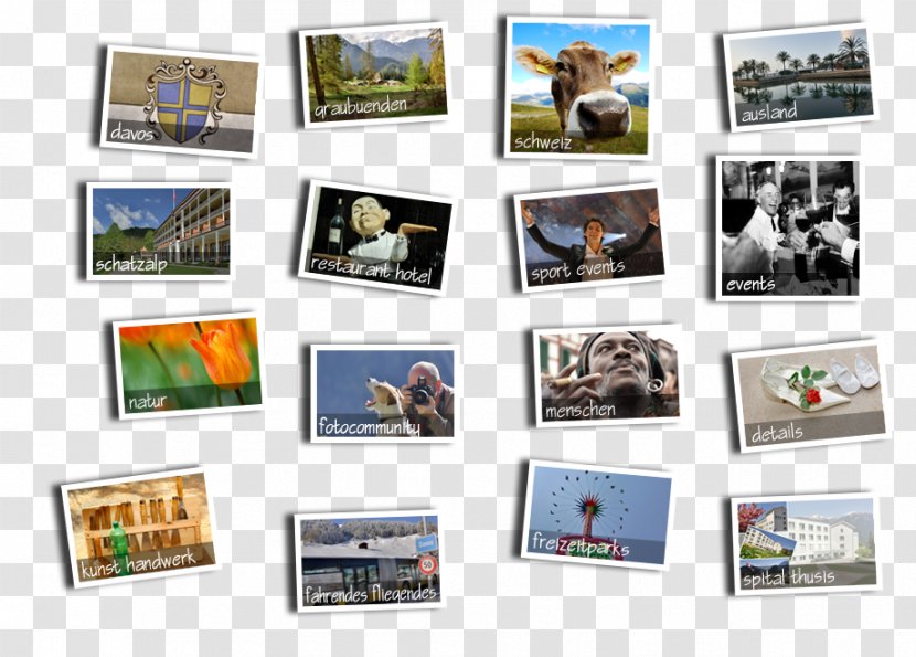 Display Advertising Picture Frames Multimedia - Collage Transparent PNG