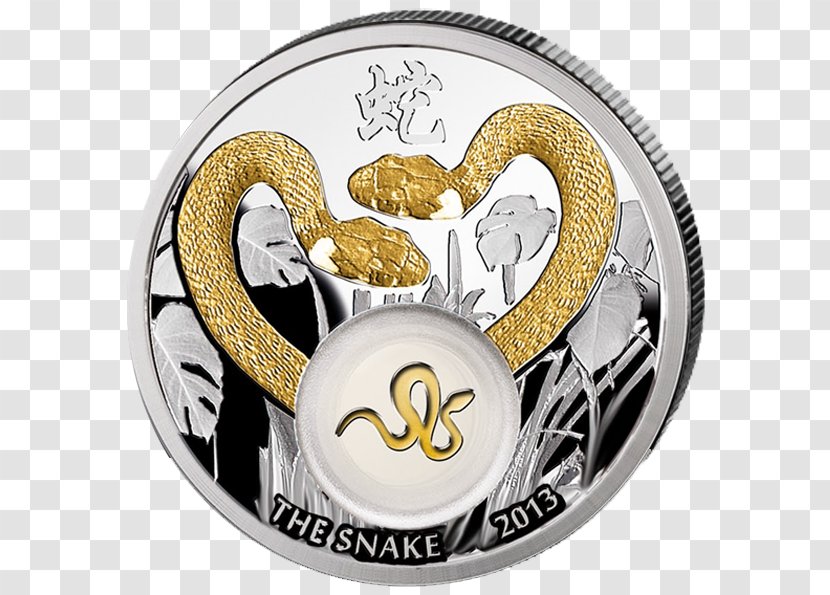 Silver Coin Proof Coinage Gold - Snakes Transparent PNG