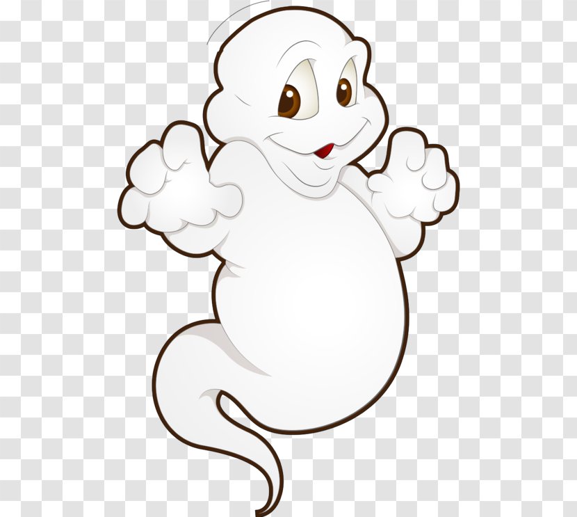 Cartoon Ghost Drawing Black And White Comics Transparent PNG