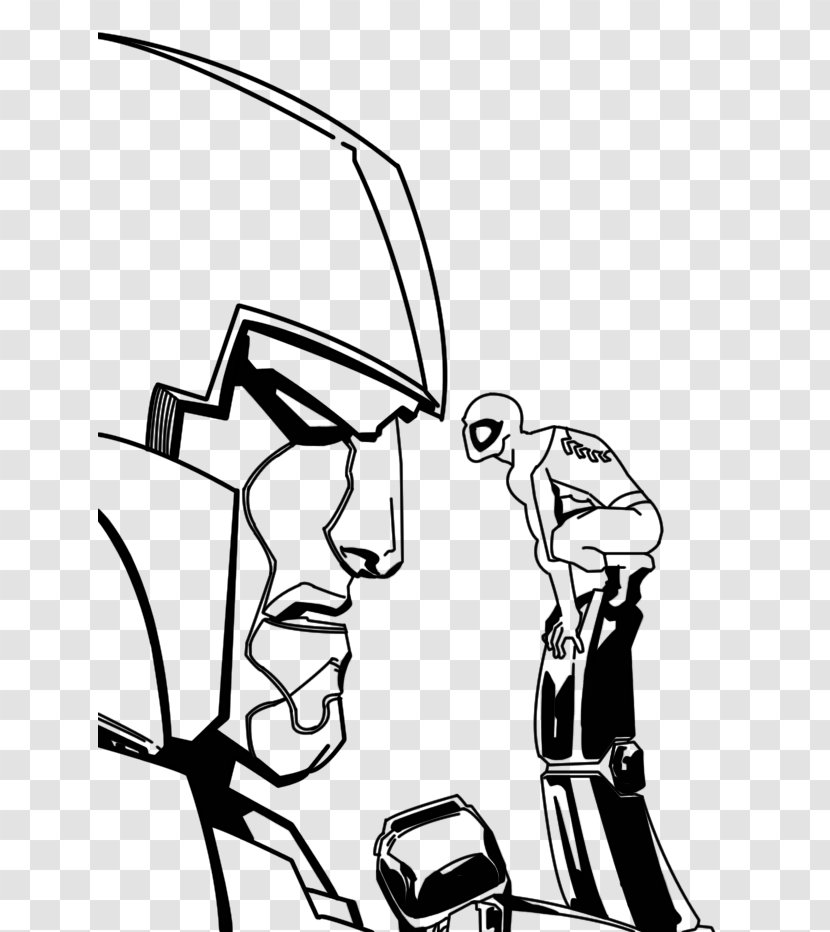 Drawing Line Art /m/02csf Clip - Transformers Foc Megatron Transparent PNG