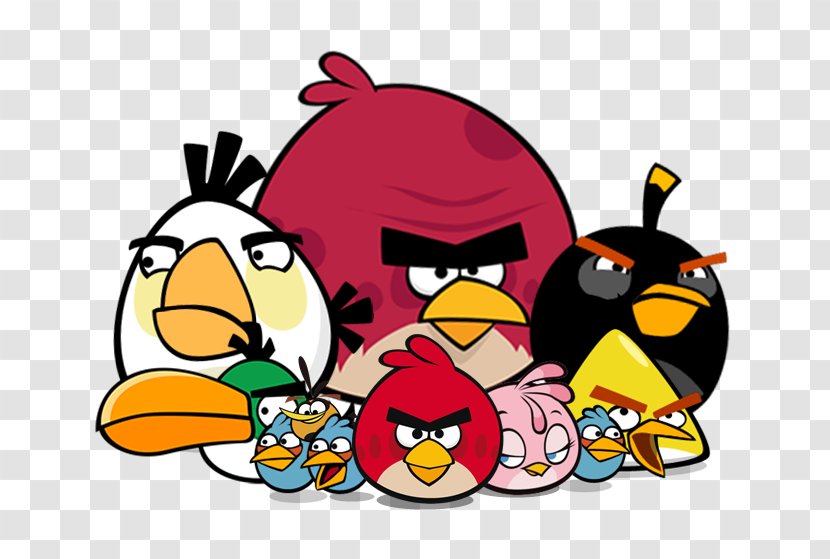 Angry Birds Clip Art - Flock Transparent PNG