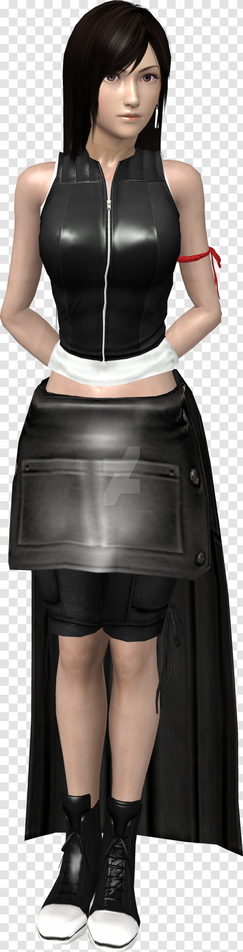 Tifa Lockhart Final Fantasy VII: Advent Children XV Character - Silhouette - Frame Transparent PNG