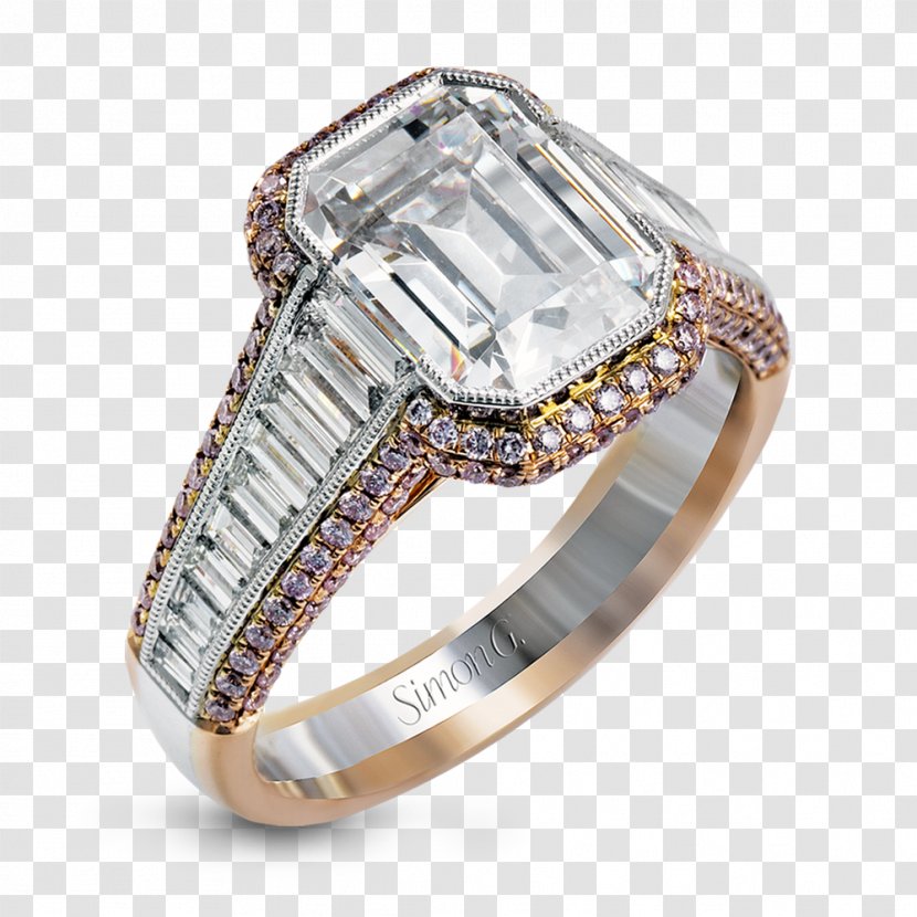 Engagement Ring Jewellery Gemstone Wedding - Clothing Accessories Transparent PNG
