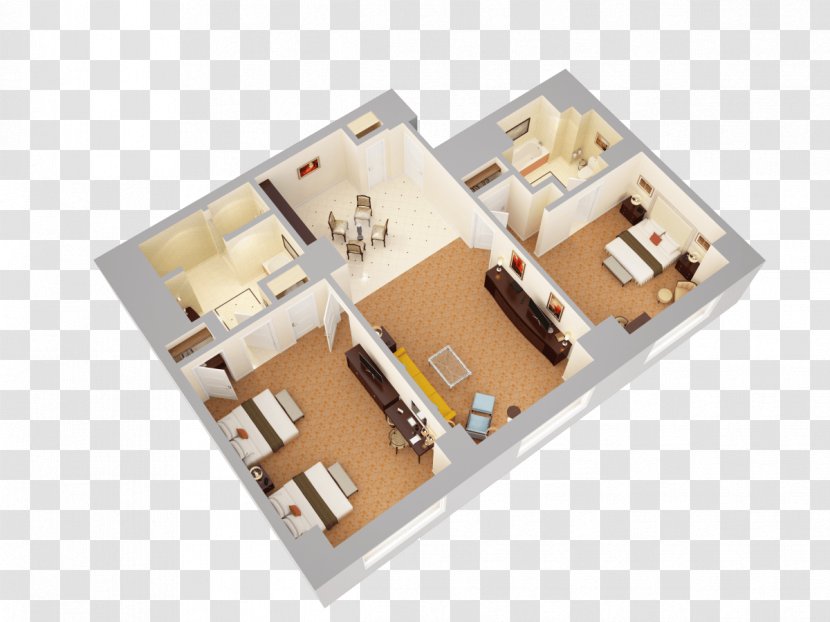 Suite Bedroom Hotel Accommodation - House Transparent PNG
