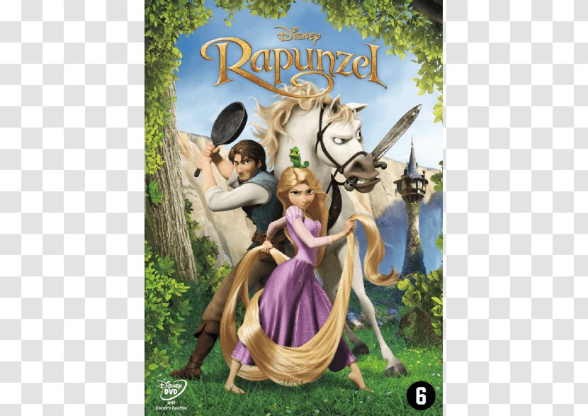 Rapunzel DVD The Walt Disney Company Tangled Film - Figurine - Dvd Transparent PNG