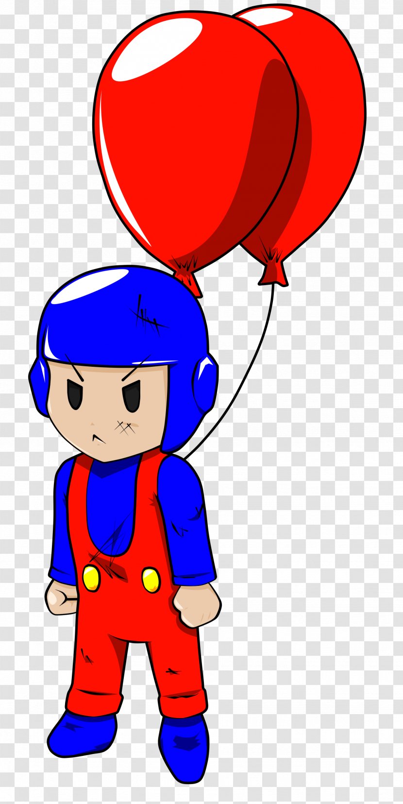 Boy Cartoon Balloon Clip Art - Silhouette Transparent PNG