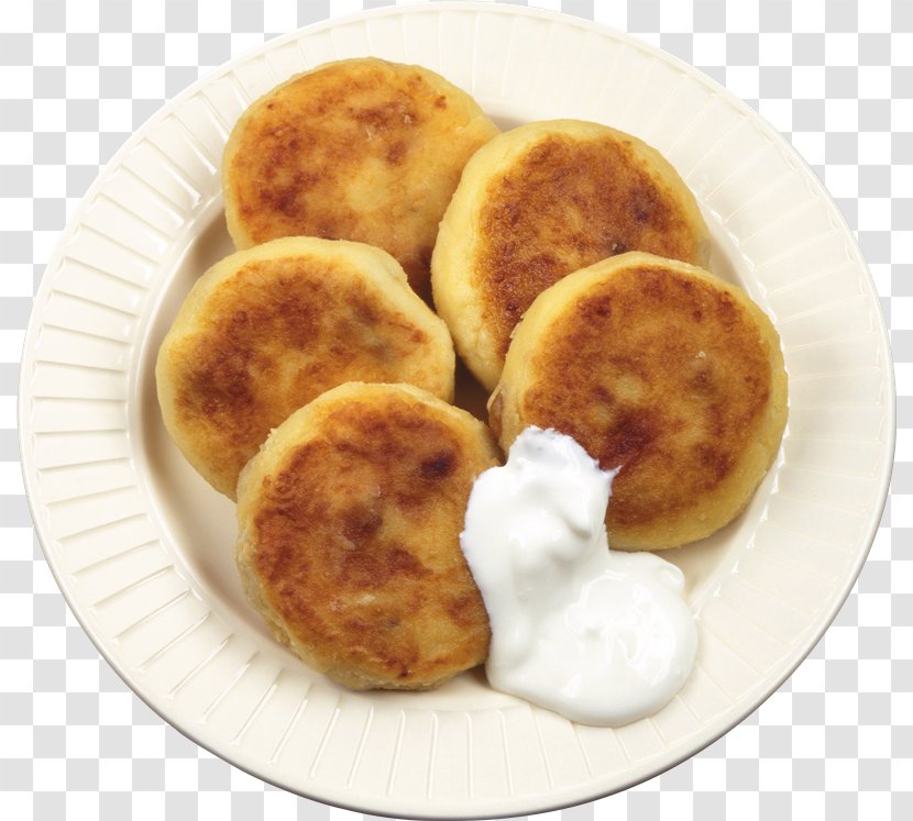 Pancake Syrniki Crumpet Pirozhki Fritter - Russian Food - Pasteleria Transparent PNG