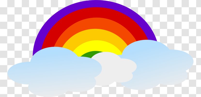 Cloud Rainbow Clip Art Transparent PNG