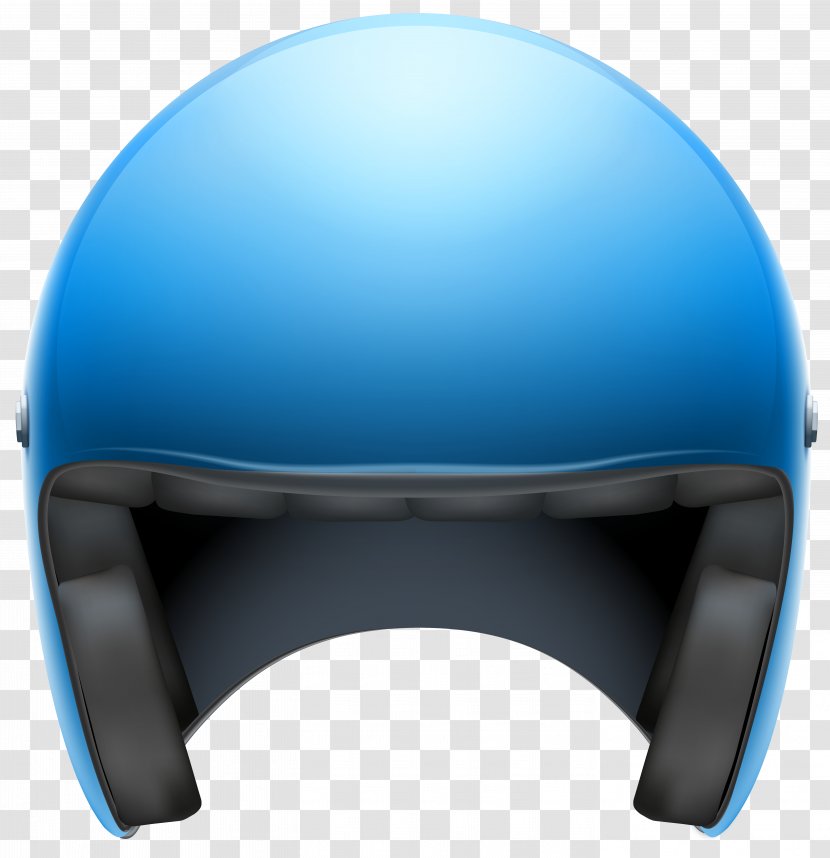 Motorcycle Helmet Icon Bicycle - Integraalhelm - Blue Clipart Image Transparent PNG