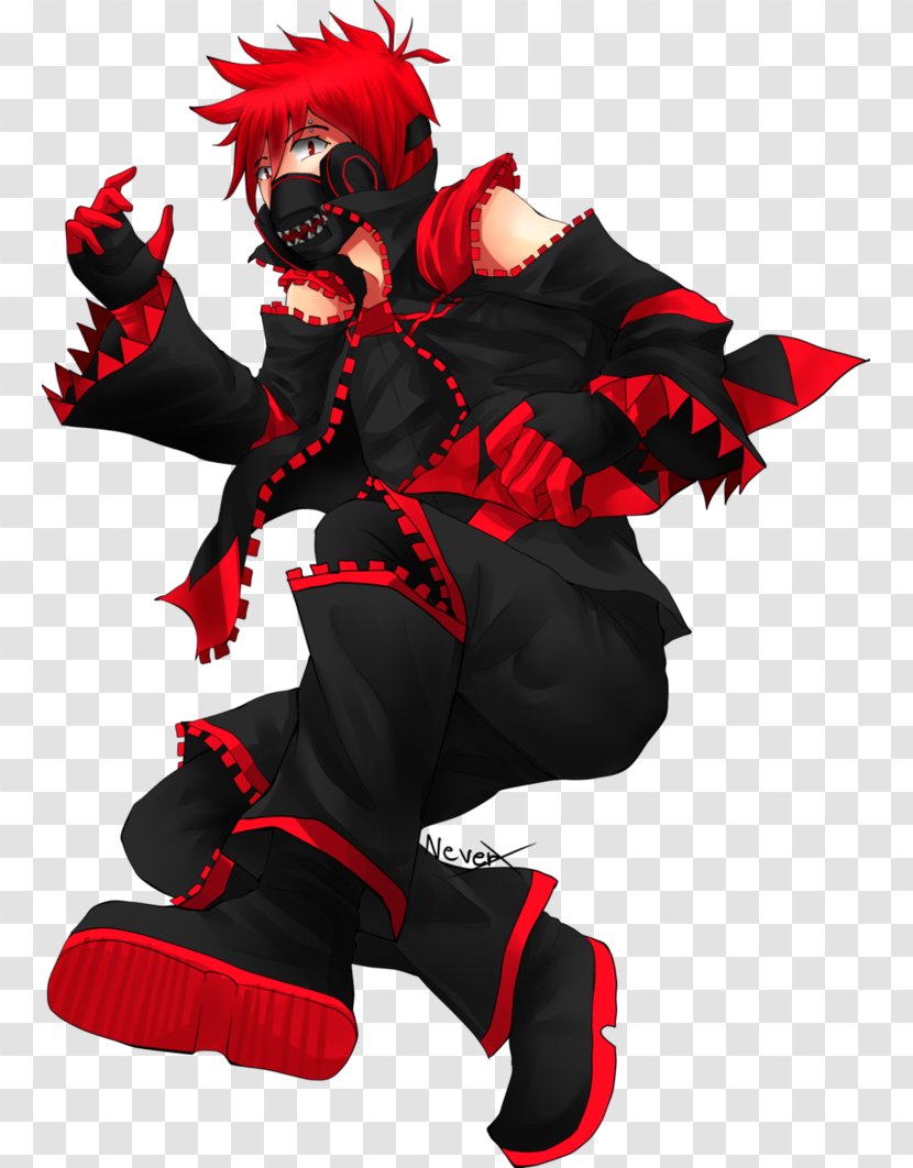 Demon Costume Legendary Creature RED.M - Fictional Character Transparent PNG