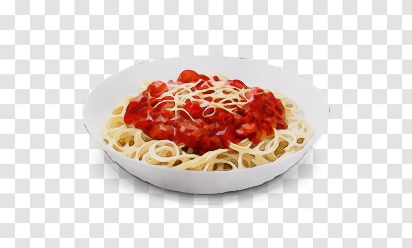 Food Cuisine Ingredient Dish Spaghetti - Italian - Recipe Noodle Transparent PNG