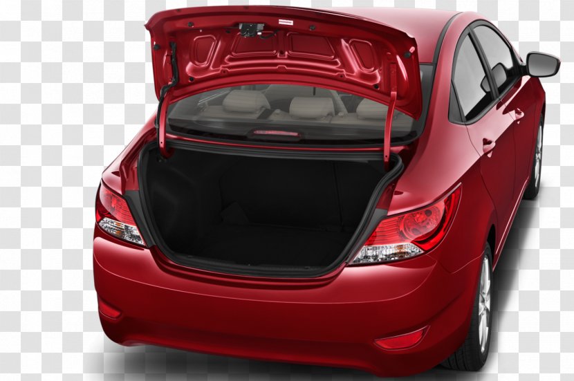 2013 Hyundai Accent 2014 2018 Car - Motor Vehicle - Trunk Transparent PNG