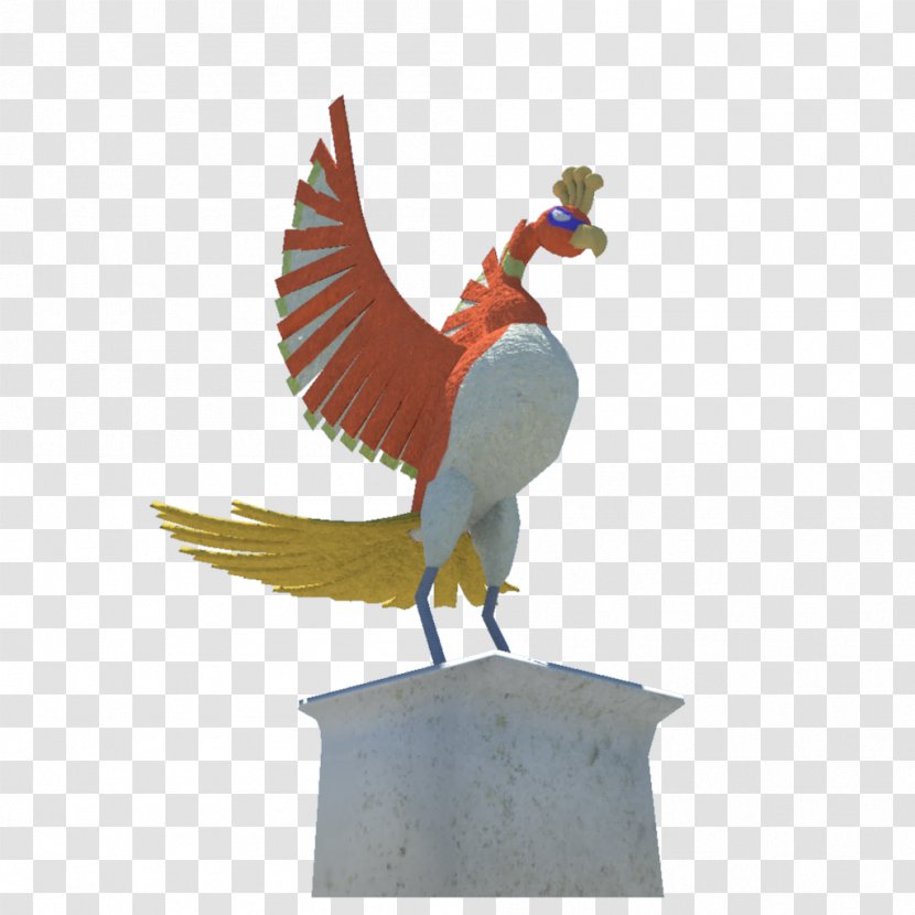 Rooster 3D Modeling Computer Graphics Sprite Ho-Oh - Summative Assessment - Hooh Transparent PNG