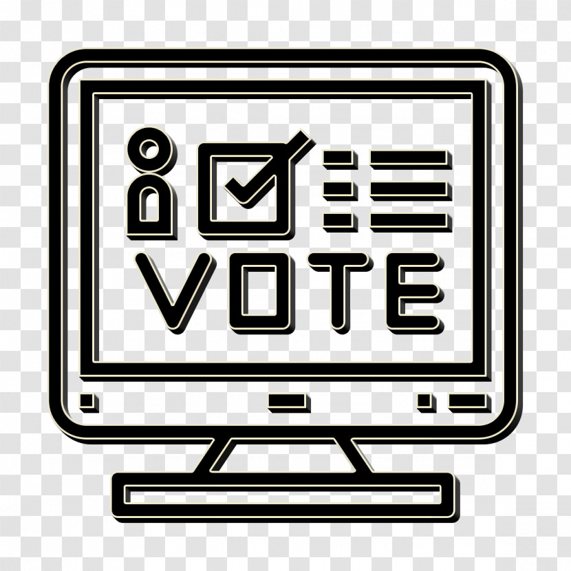 Election Icon Online Voting Icon Transparent PNG