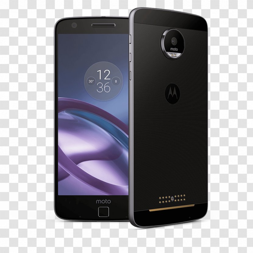 Moto Z Play Motorola Droid Android Nougat Verizon Wireless - Telephone Transparent PNG