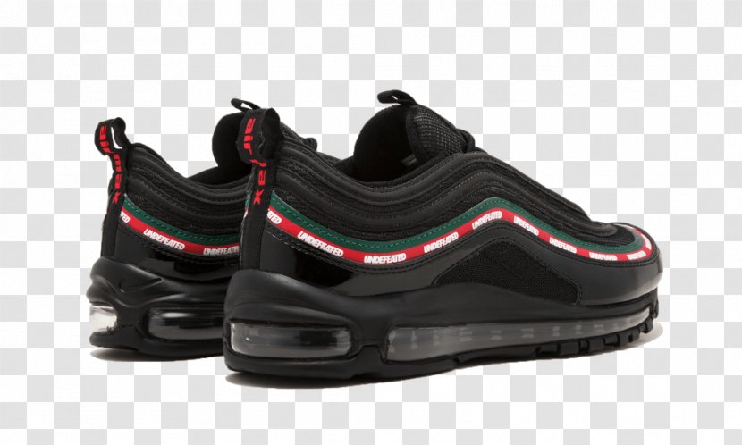 Nike Air Max 97 UNDEFEATED Sneakers - Outdoor Shoe Transparent PNG